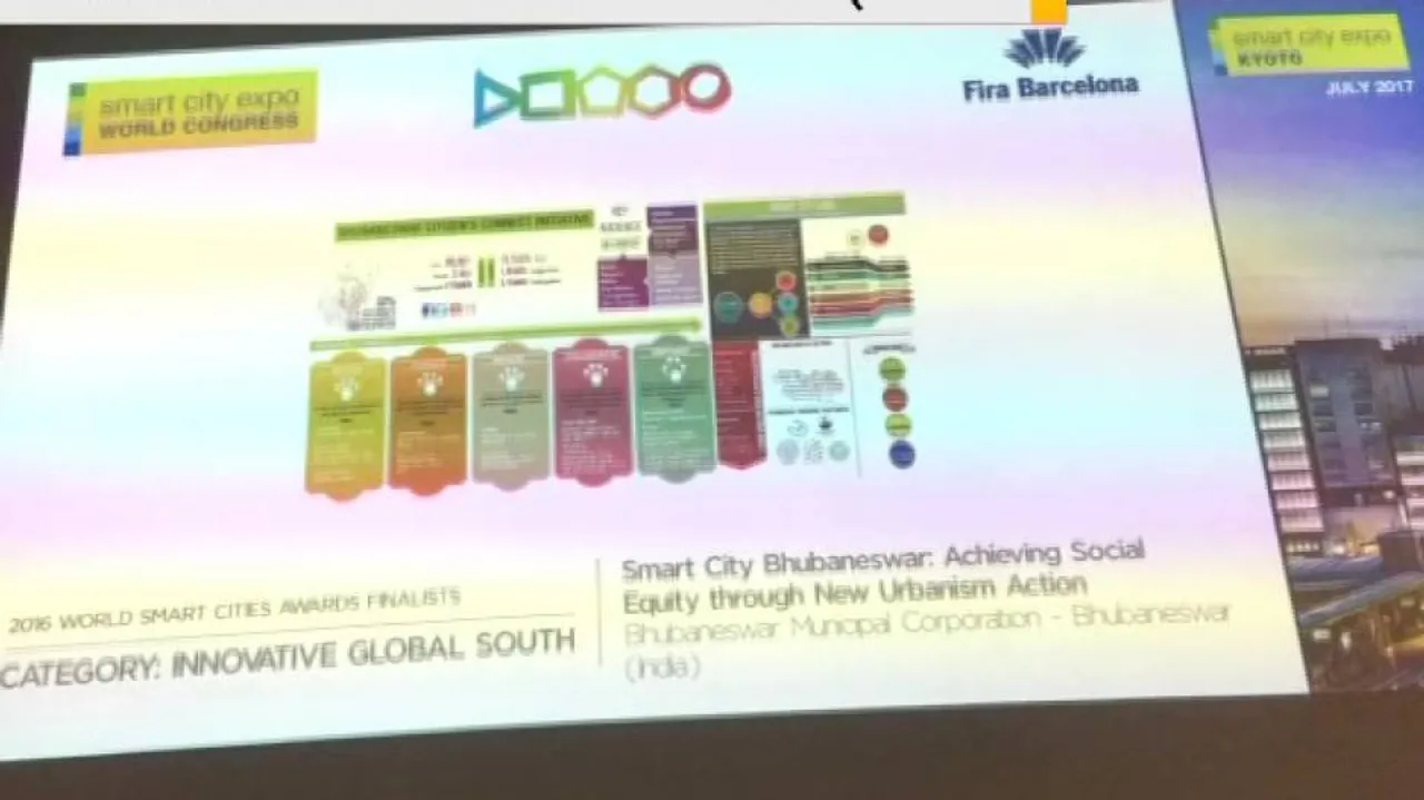 Bhubaneswar 2nd runners-up in Barcelona Smart City Expo World Congress