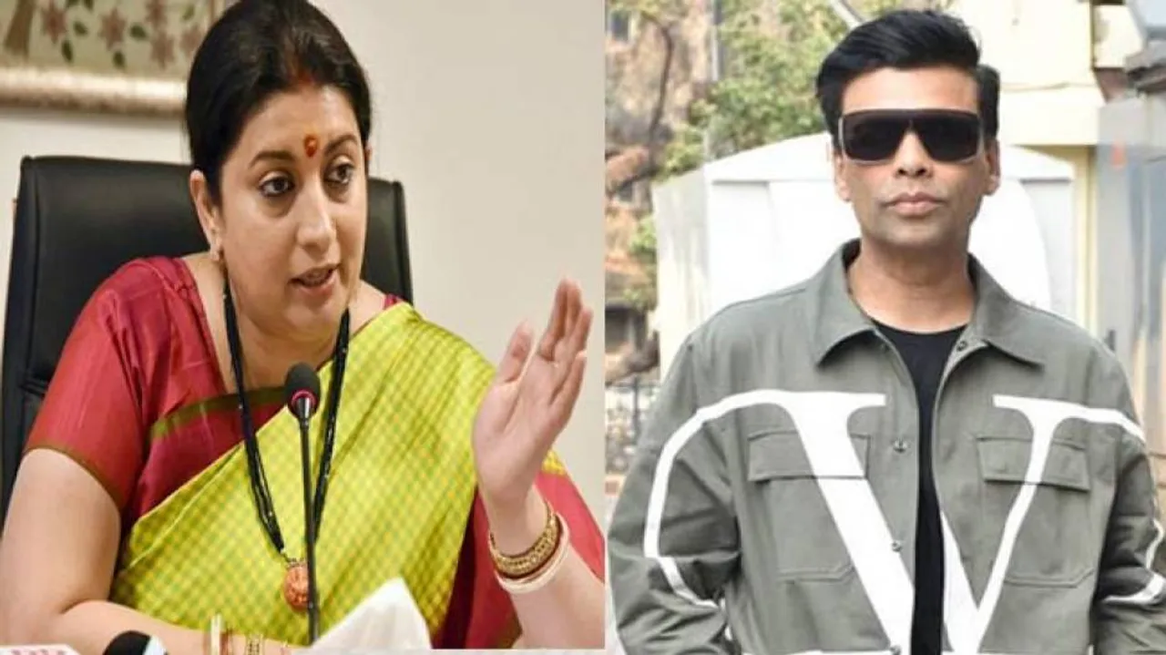 Smriti Irani blames Karan Johar's hamper for her weight gain