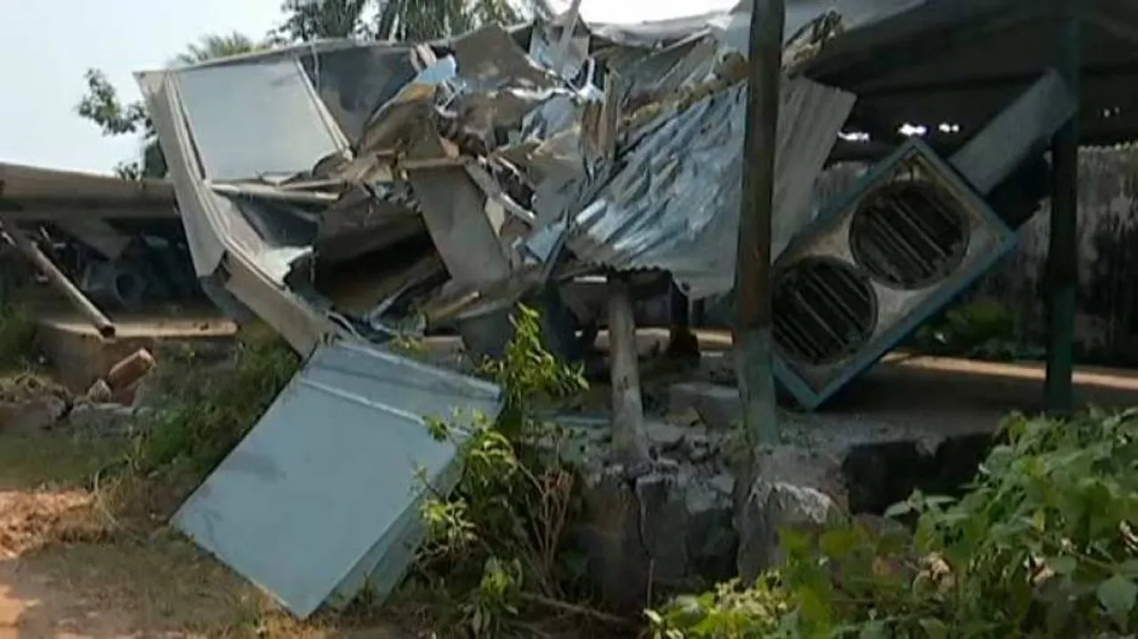 Demolition Of Solar Fish-Drying Project Irks Fisherwomen In Gopalpur