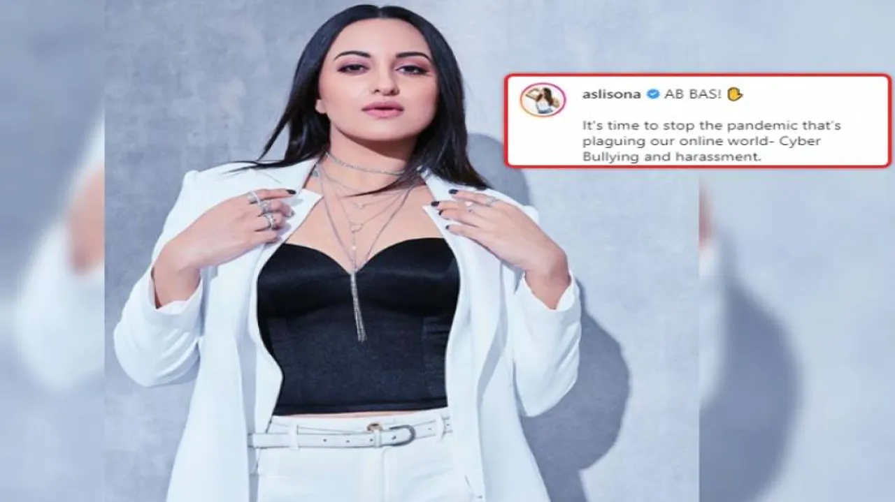 Sonakshi Sinha Inspires With Her Latest Posts Against Cyberbullying