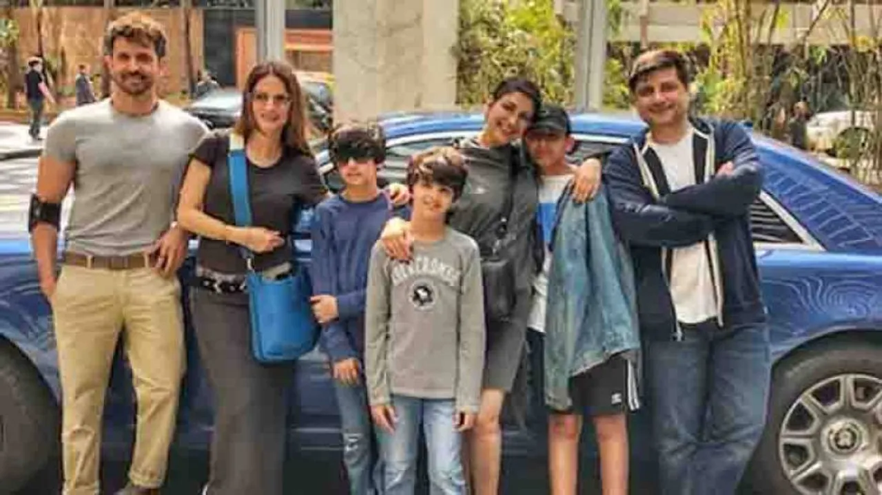 Sonali celebrates 'new normal' life with family