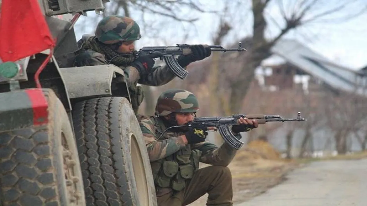 Foreign Terrorist Trapped As Sopore Encounter Rages On