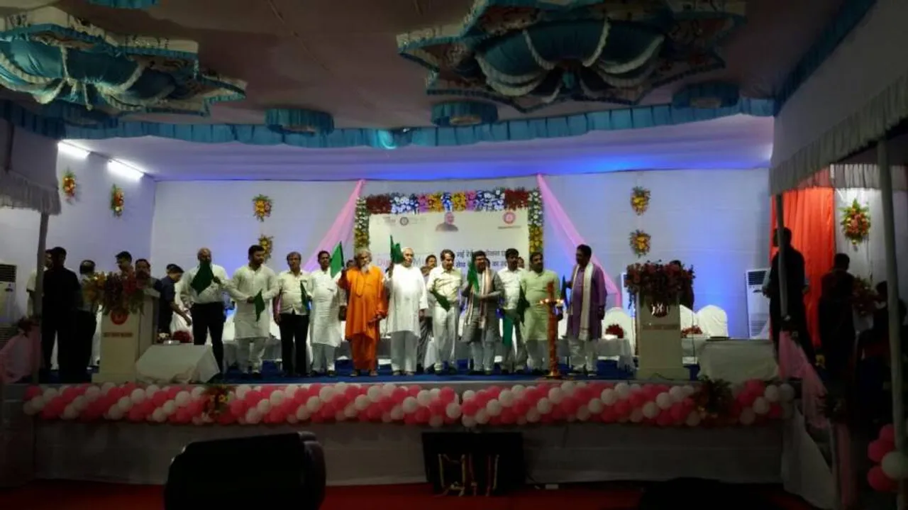 Prabhu lays foundation stone, flags off extension of two trains