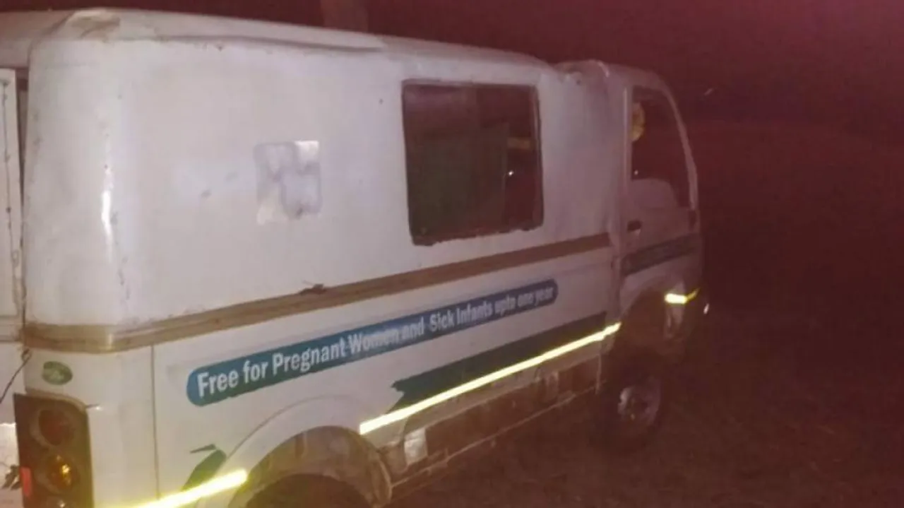 Keonjhar Woman Delivers Stillborn Baby After 102 Ambulance Overturns