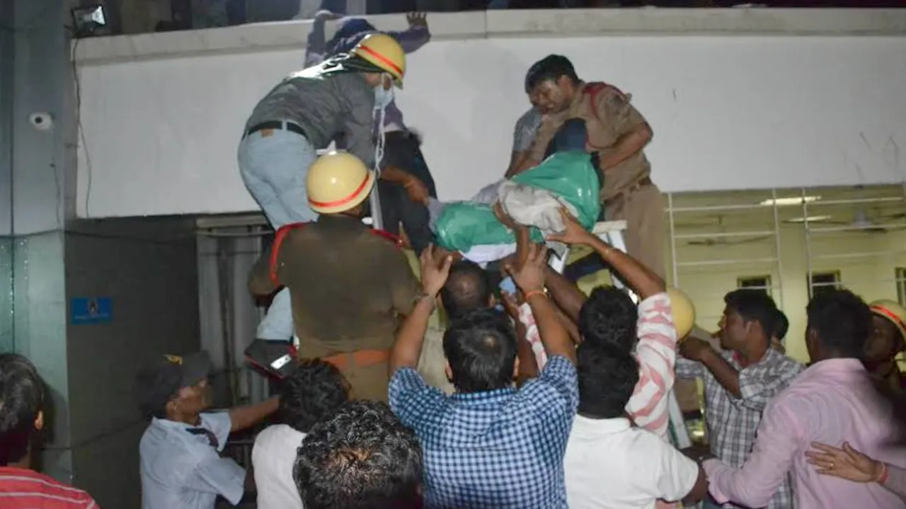 Hospital fire: Survivors thank luck, but critical patients perish