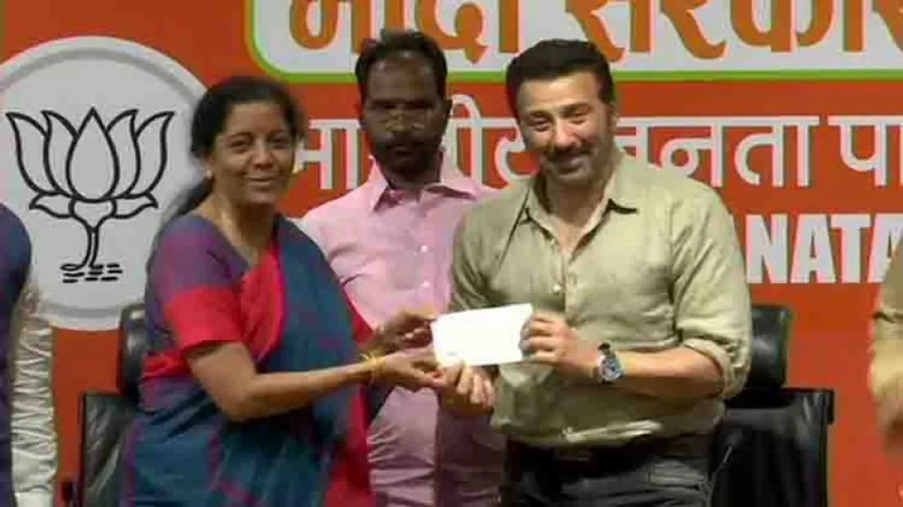 Bollywood actor Sunny Deol joins BJP