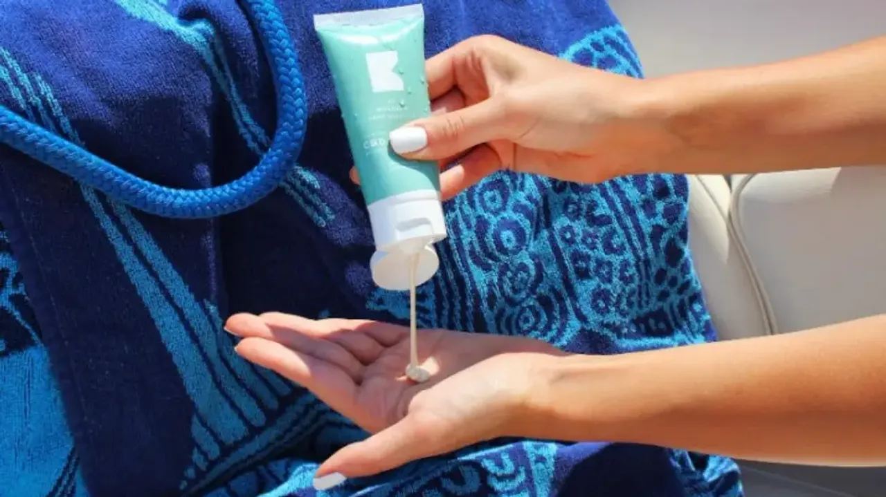 Using sunscreen daily