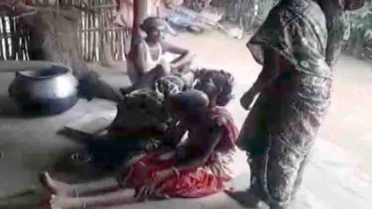 Bizarre Superstition! Sorcerer Bites Woman To Cure Fever