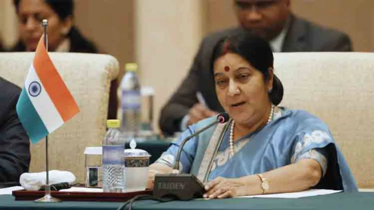 Lanka, Pulwama attacks made India more determined to resolutely fight terrorism: Swaraj tells SCO