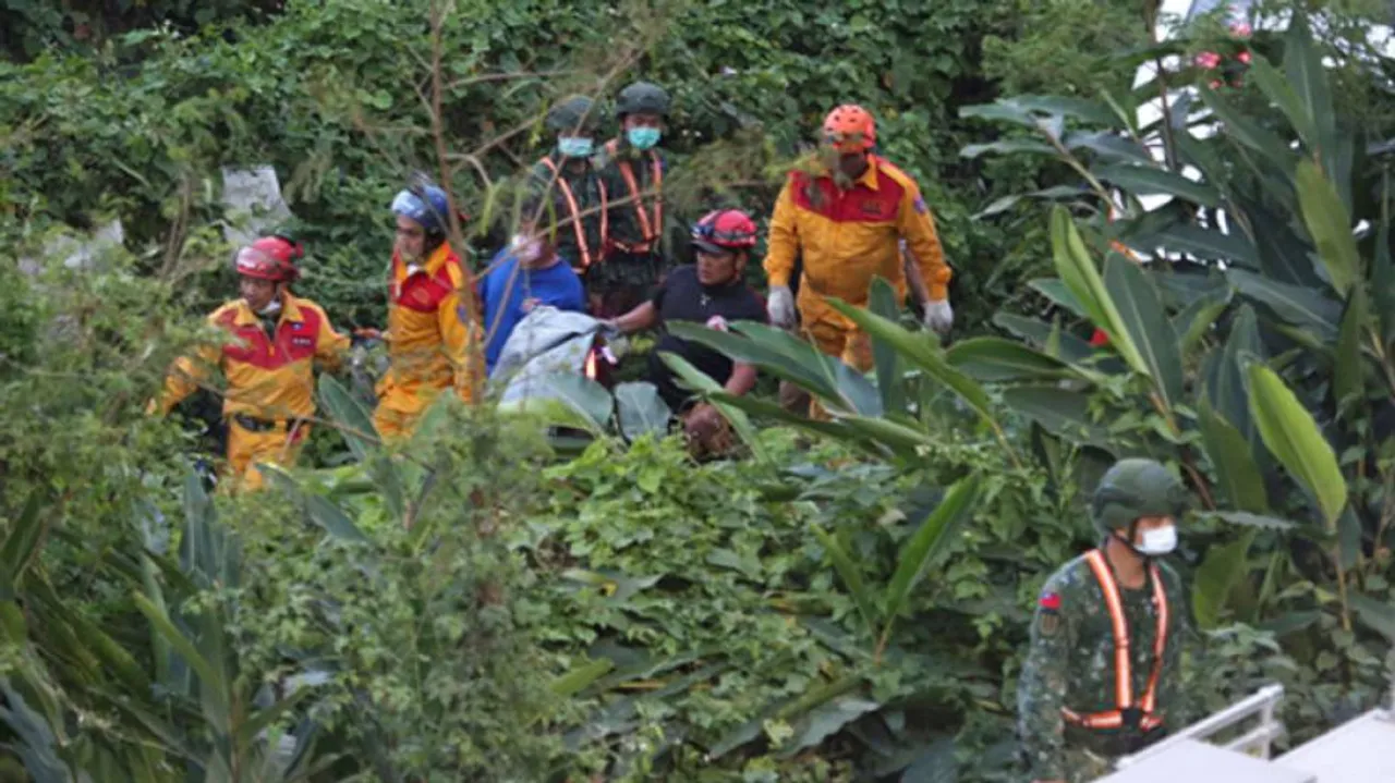 Death Toll Rises To 51 In Taiwan Train Derailment Tragedy