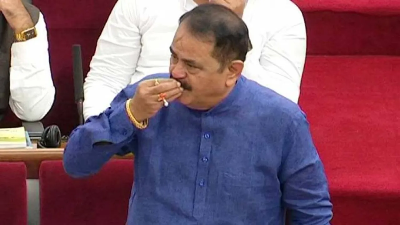 Congress MLA Blows Flying Kiss To Speaker In Odisha Assembly
