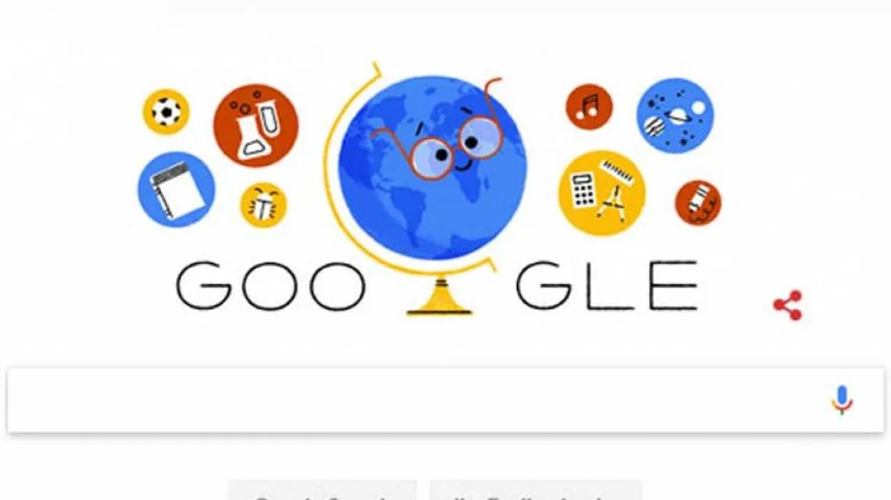 Google wishes India Happy Teachers' Day