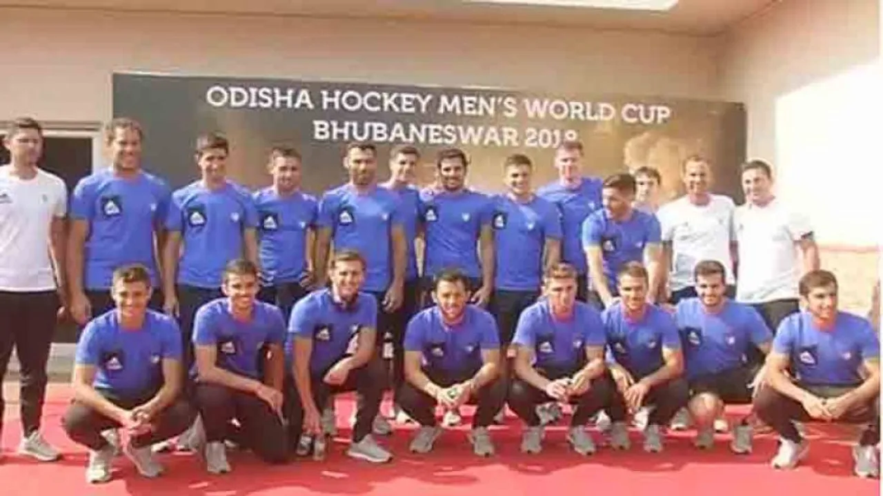 Hockey World Cup 2018: Team Argentina arrives in Bhubaneswar