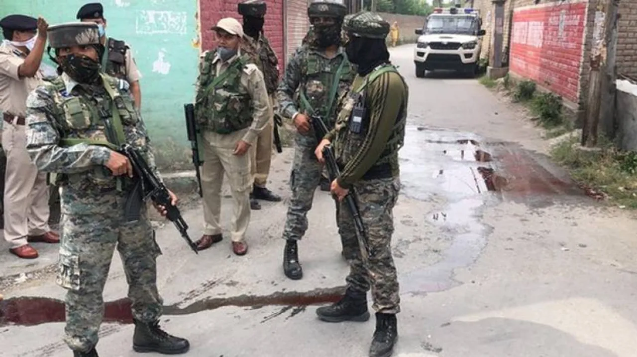 Two Cops Killed, One Injured After Terrorist Attack Police Convoy In Srinagar's Nowgam