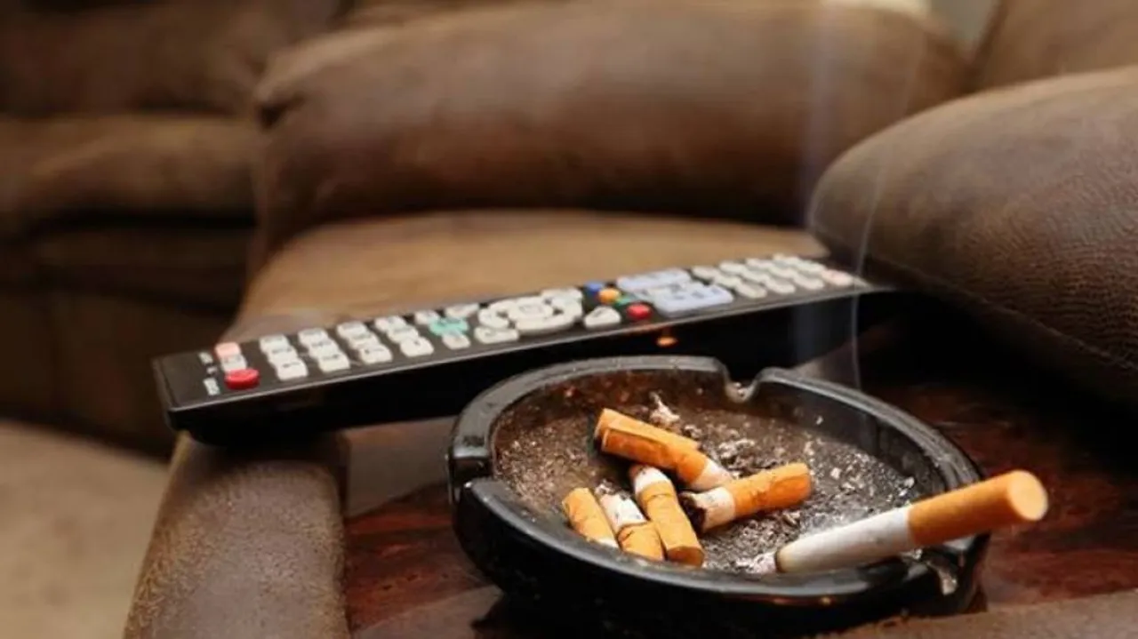 Third-hand smoke can damage one's respiratory system