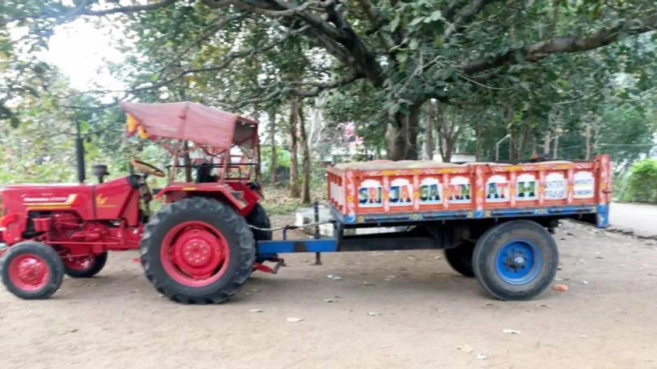Paddy-Laden Tractor From Odisha Seized In Chhattisgarh