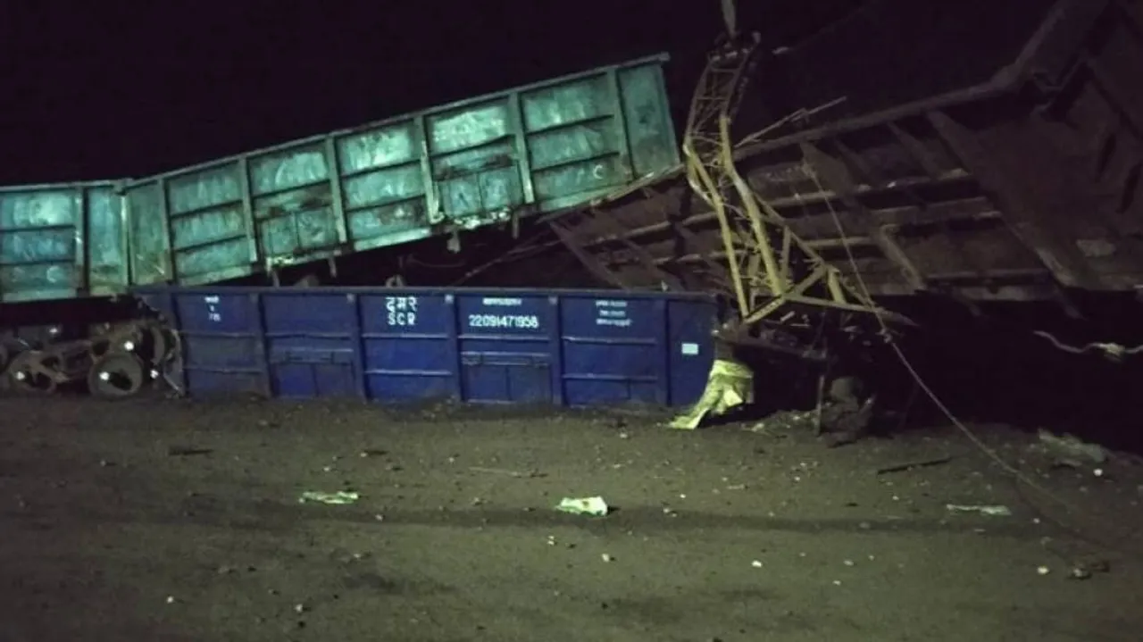 Odisha: Goods Train Derails In Sundargarh, 2 Injured