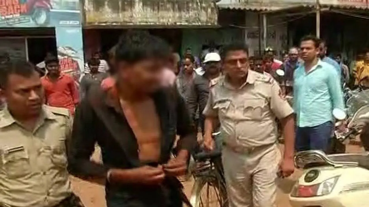 Youth thrashed after caught stealing truck