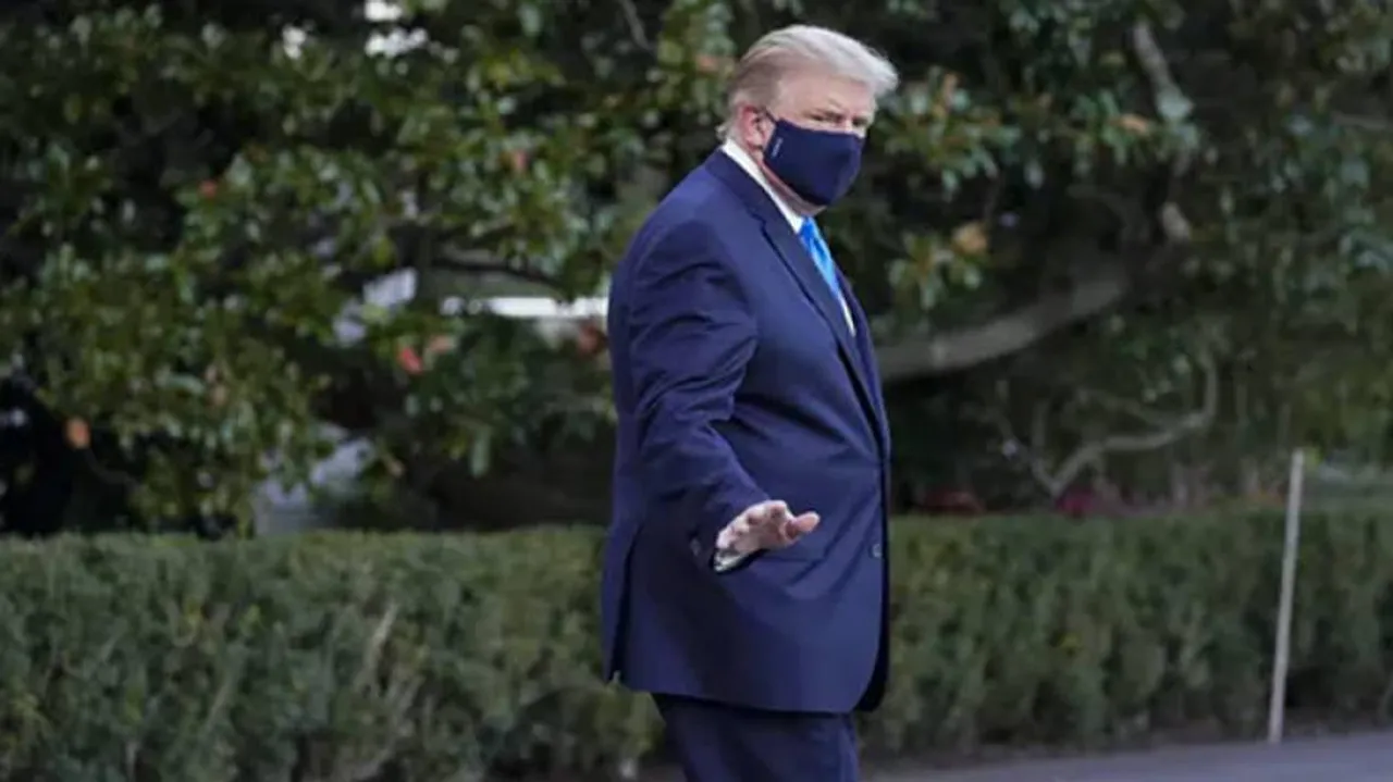 Donald Trump Returns To White House After 4-Day Stay At Hospital