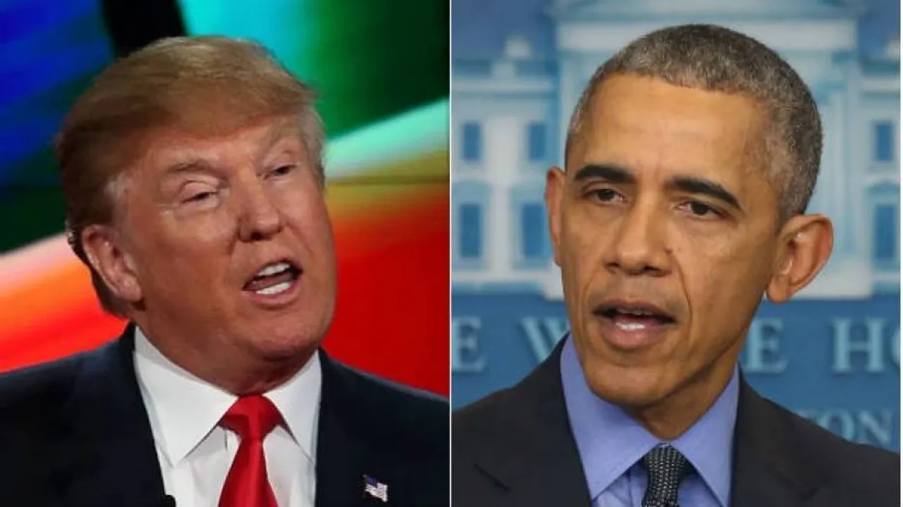 Trump criticises Obama for campaigning for Clinton
