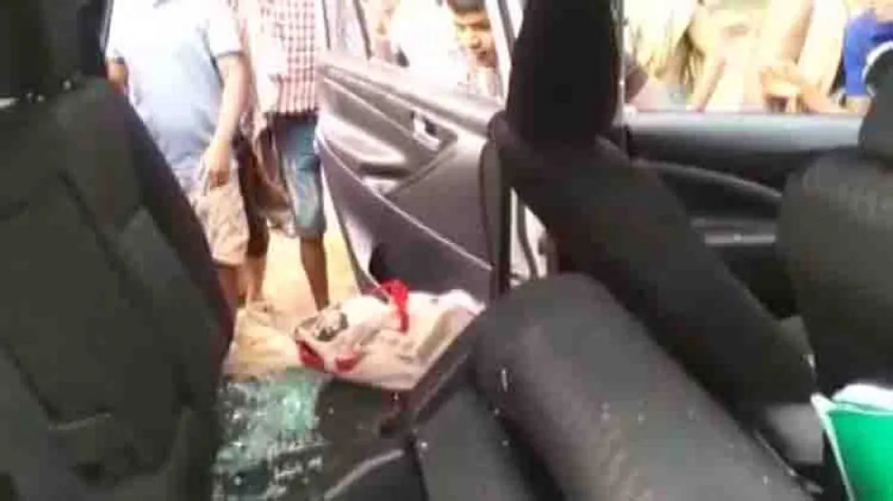 Villagers thrash Telangana Policemen in Ganjam