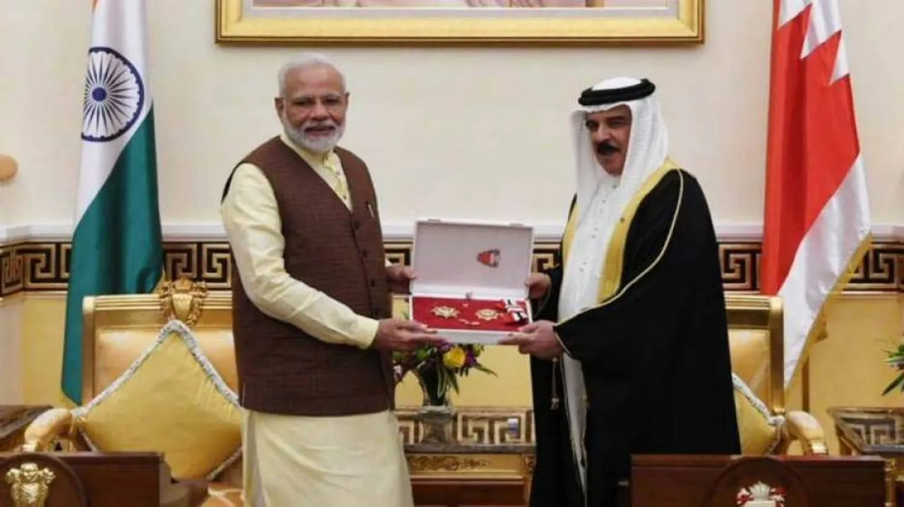 Bahrain Confers The King Hamad Order Of The Renaissance To PM Modi