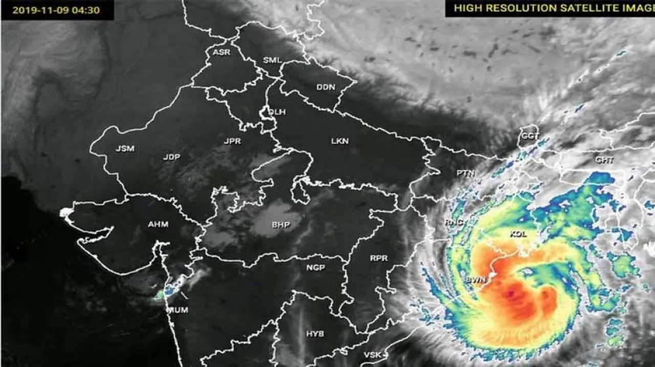 Cyclone Bulbul wreaks havoc in north Odisha on Nov 9 early morning!