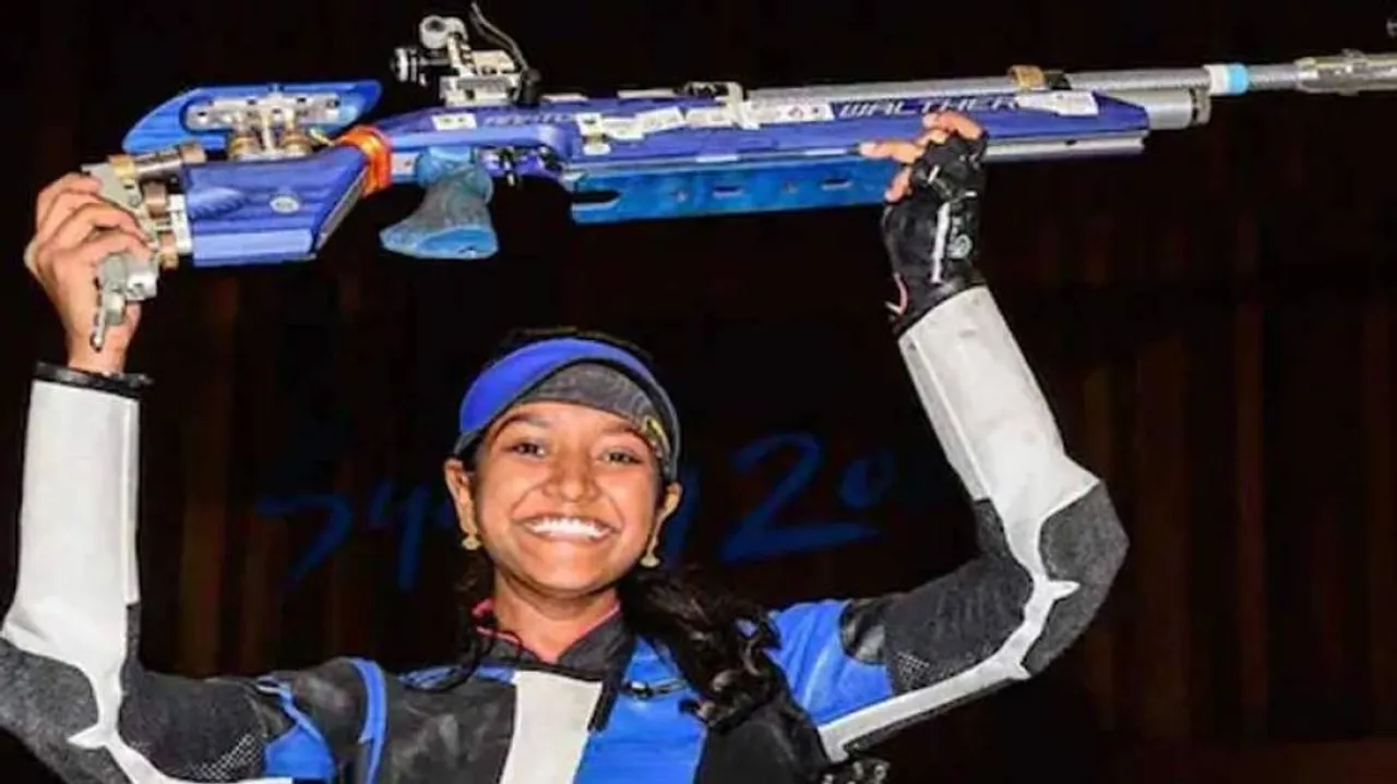 Elavenil wins gold; India bag 10m air rifle team gold with world record