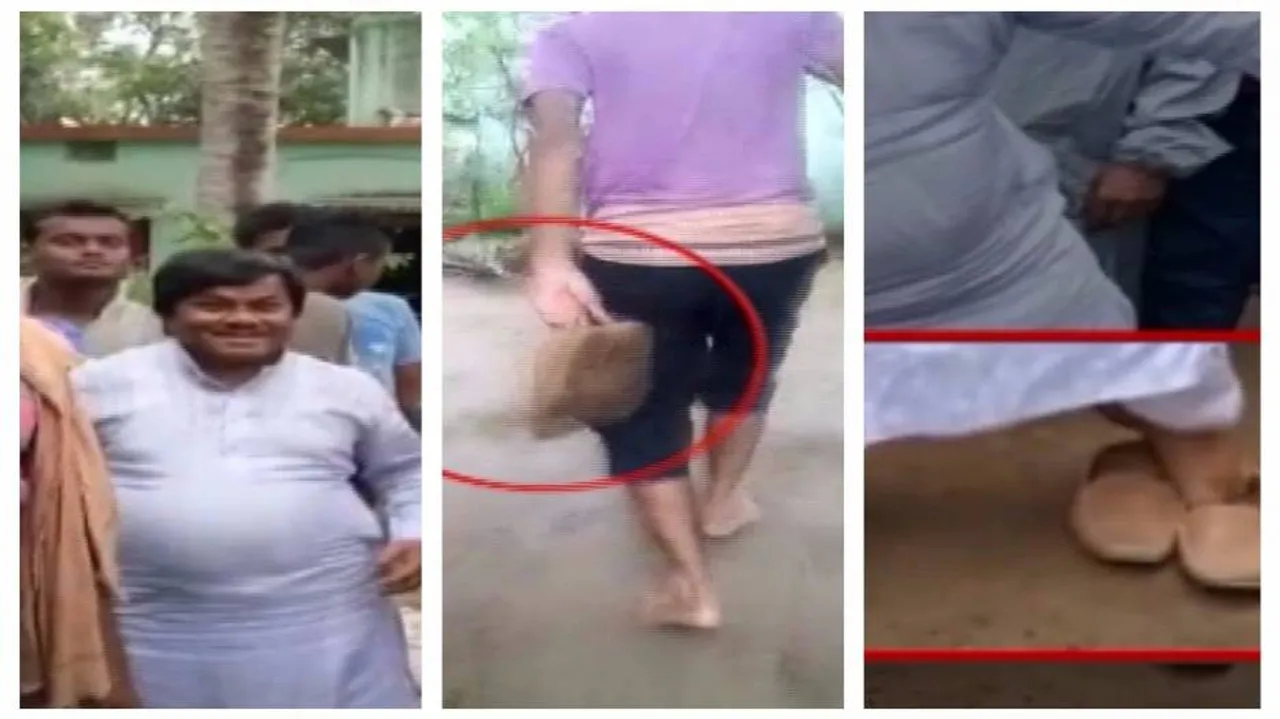 Niali: Footwear puts BJD MLA in controversy