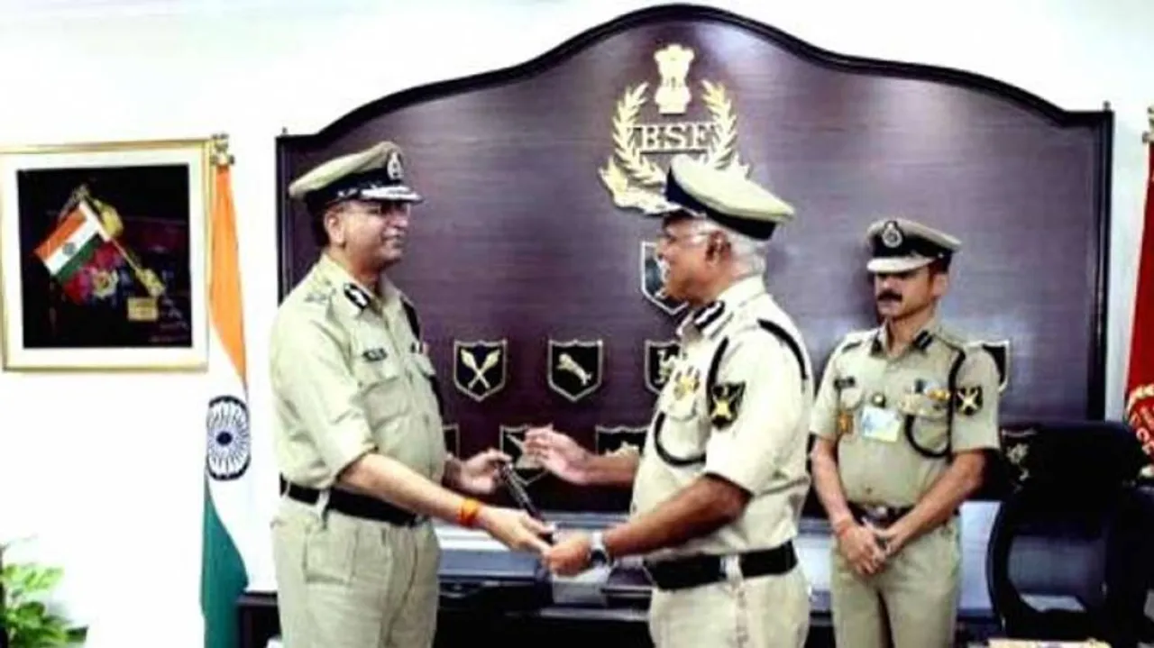 V.K. Johri takes charge as new DG of BSF