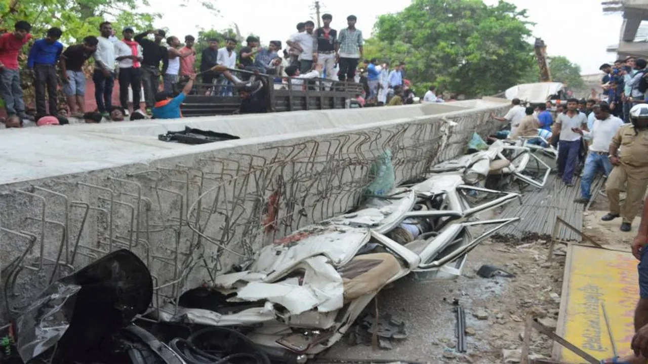 Probe begins into under-construction flyover collapse in Varanasi