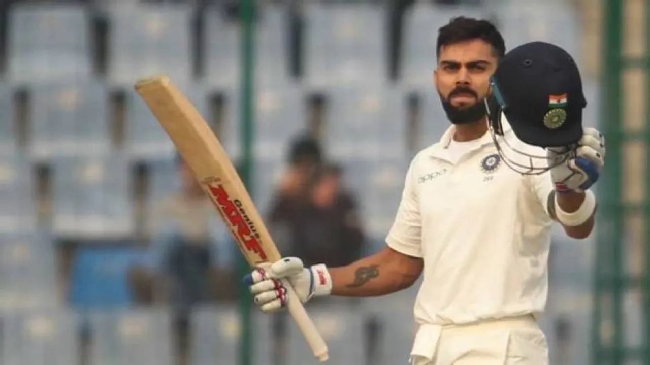 Kohli equals Sachin and Sehwag's record