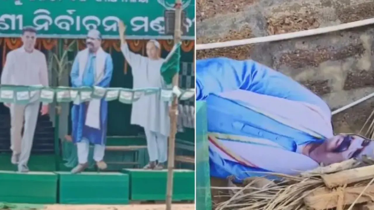 Suresh Routray's 'poster' along with Naveen Patnaik, VK Pandian goes viral 