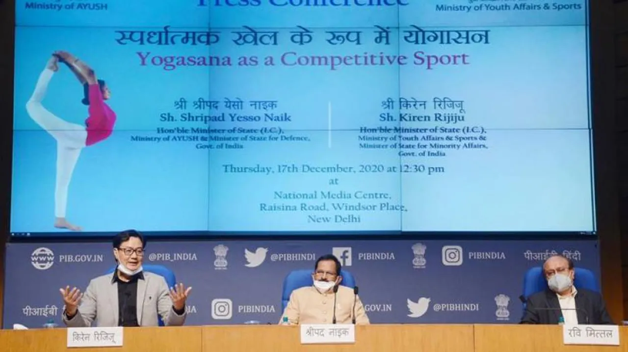 Centre Formally Recognises Yogasana As Competitive Sport, To Be Introduced In Khelo India