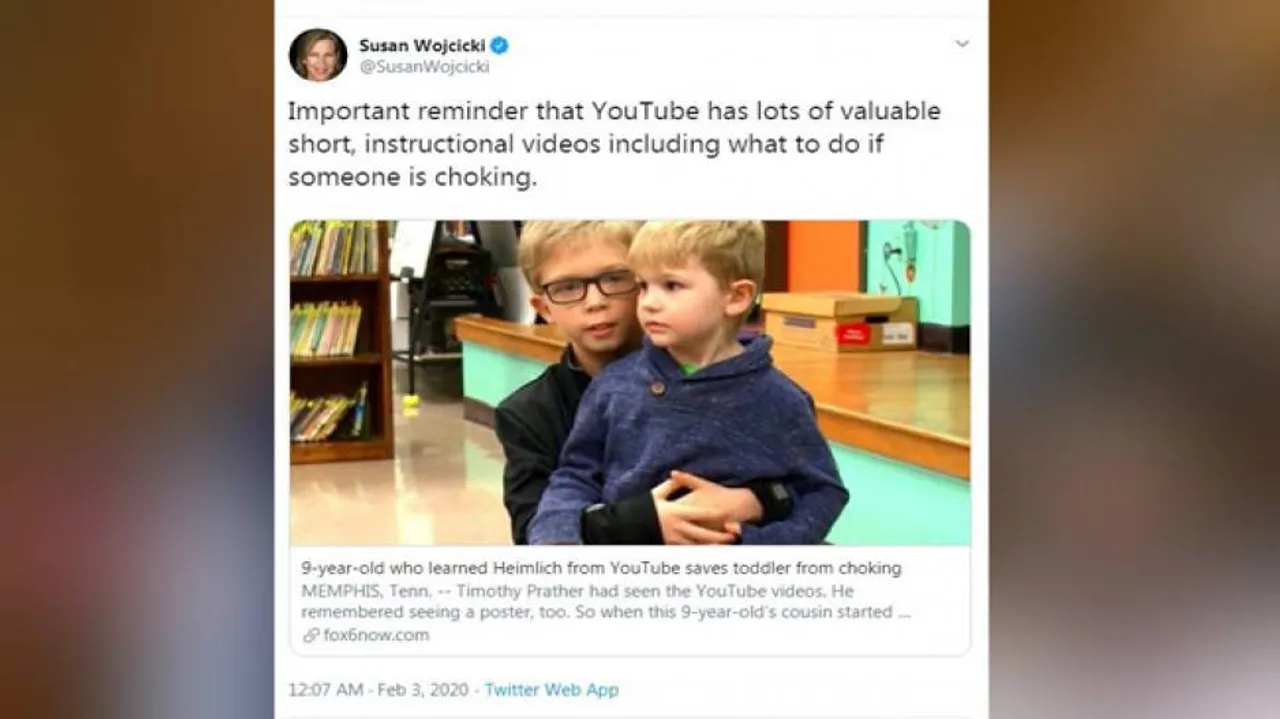 Toddler Who Learnt 'Heimlich' From YouTube Saves Cousin