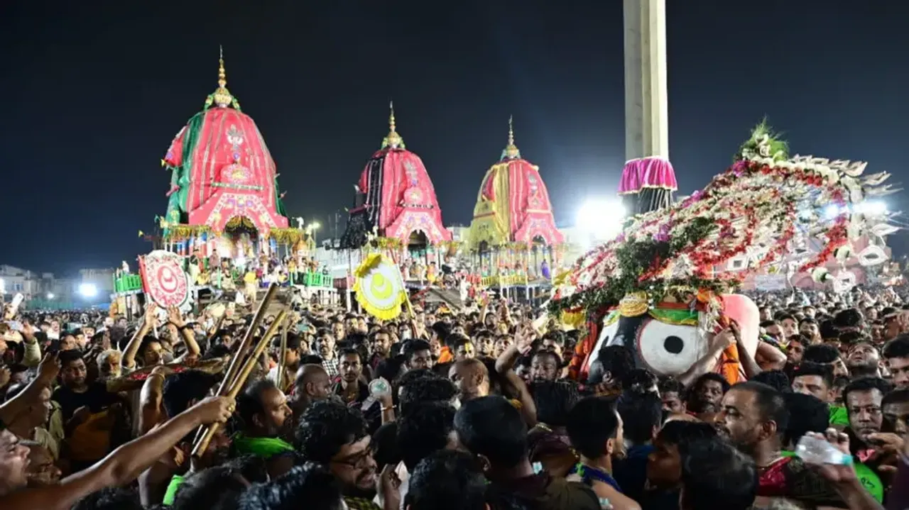 Rath Yatra concludes as deities return to Srimandir in Niladri Bije 