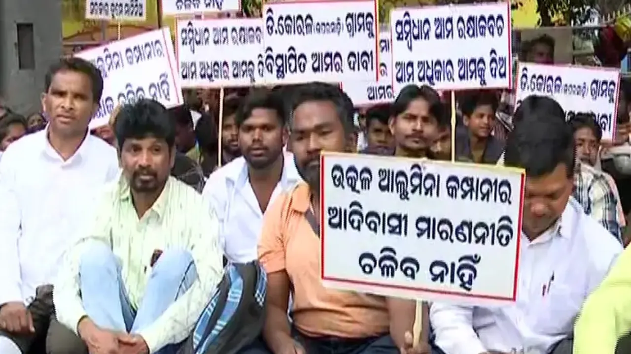 Ten days on, tribals of Rayagada continue dharna for justice in Bhubaneswar 