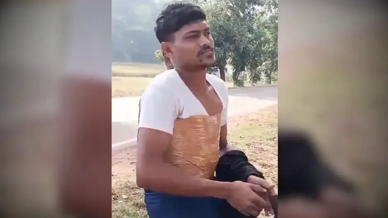 Peddler nabbed with 7kg ganja strapped around his chest in Odisha 