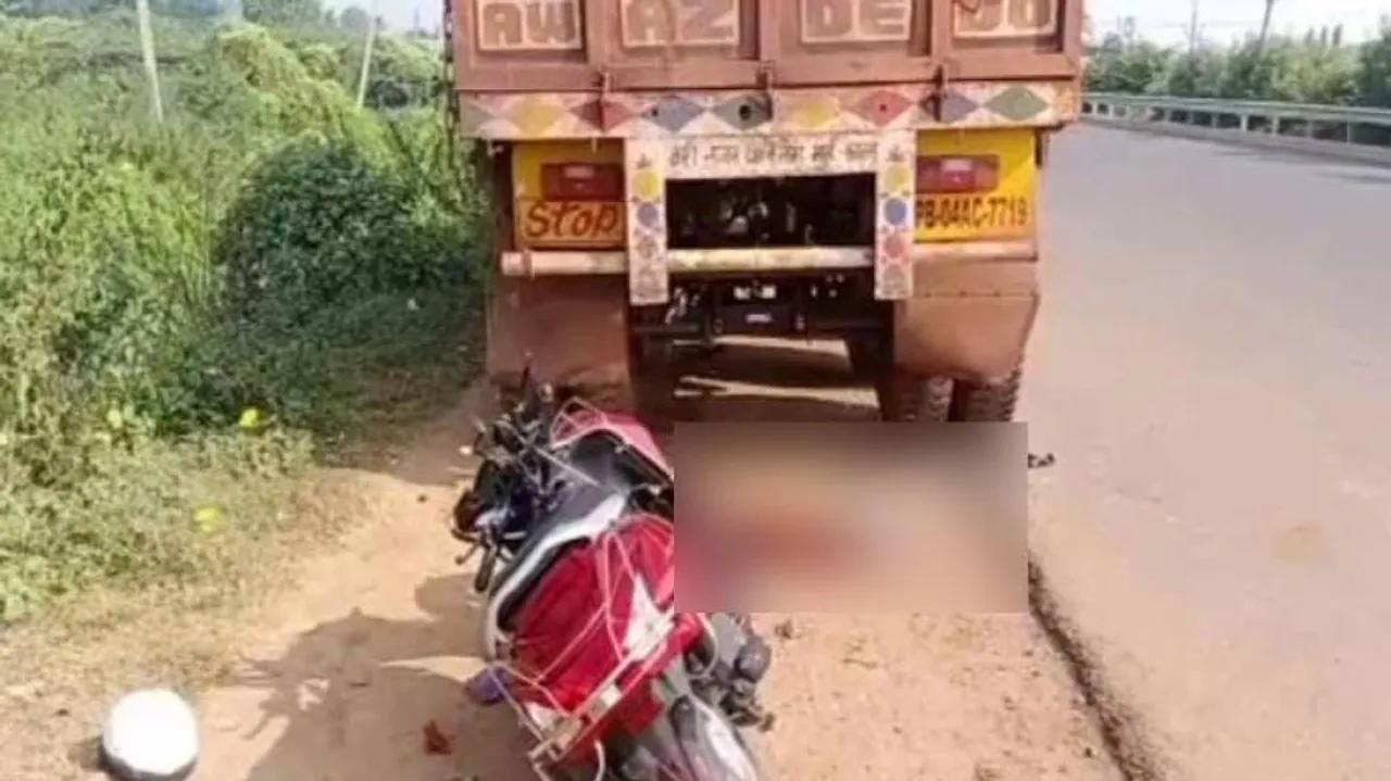 Jajpur: Minor Girl Dies, Sister Critical As Scooter Hits Truck