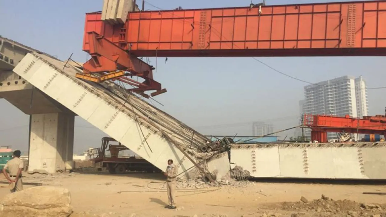 Under-Construction Flyover Collapses On Dwarka Expressway, 3 Injured