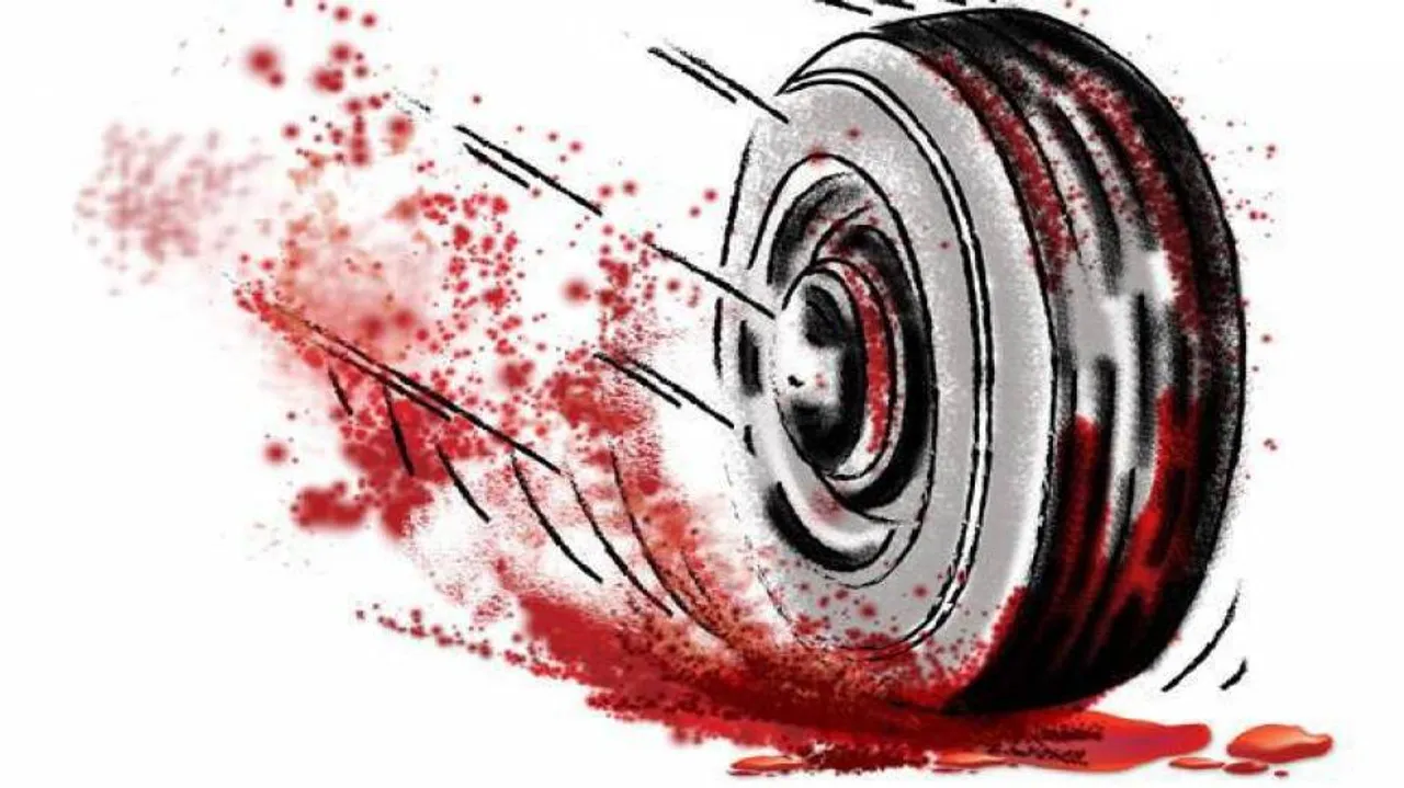 Two killed after being hit by unidentified vehicle