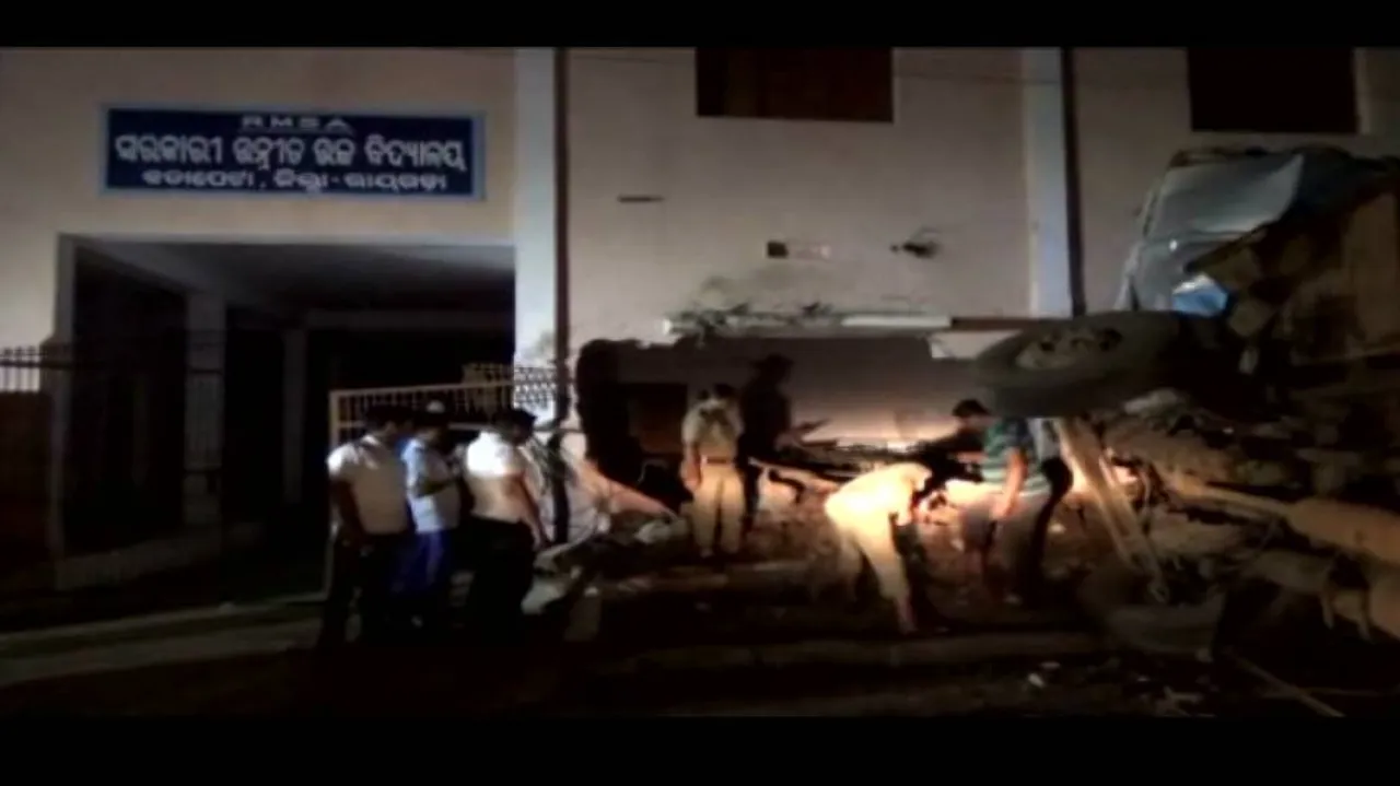 Woman killed, 22 injured as bus rams into school