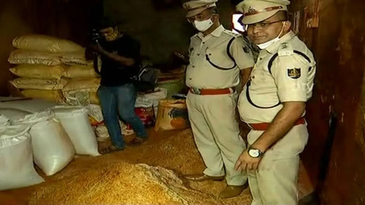 Adulterated Spices Processing Unit Busted In Cuttack Malgodown