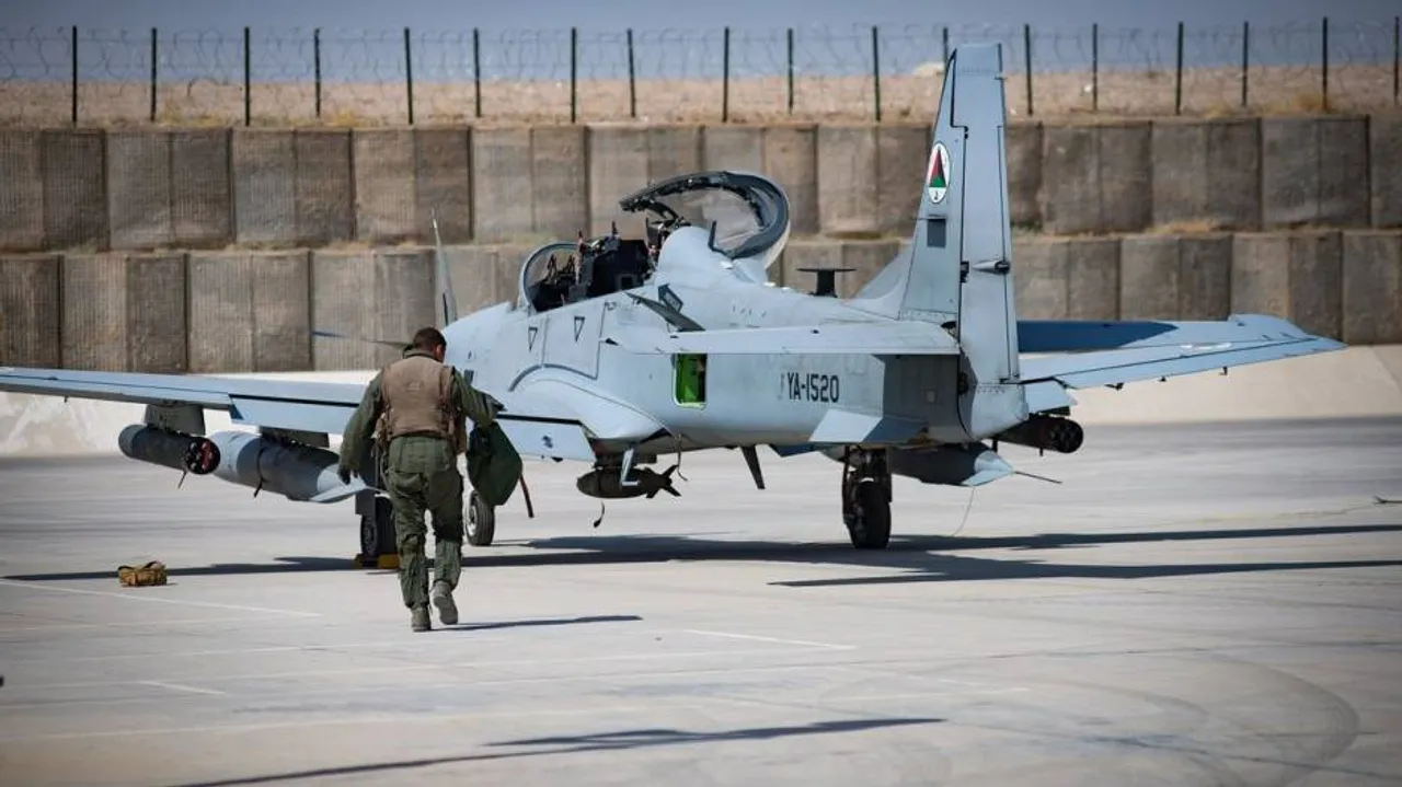 Afghan air force kills 32 militants in latest raids