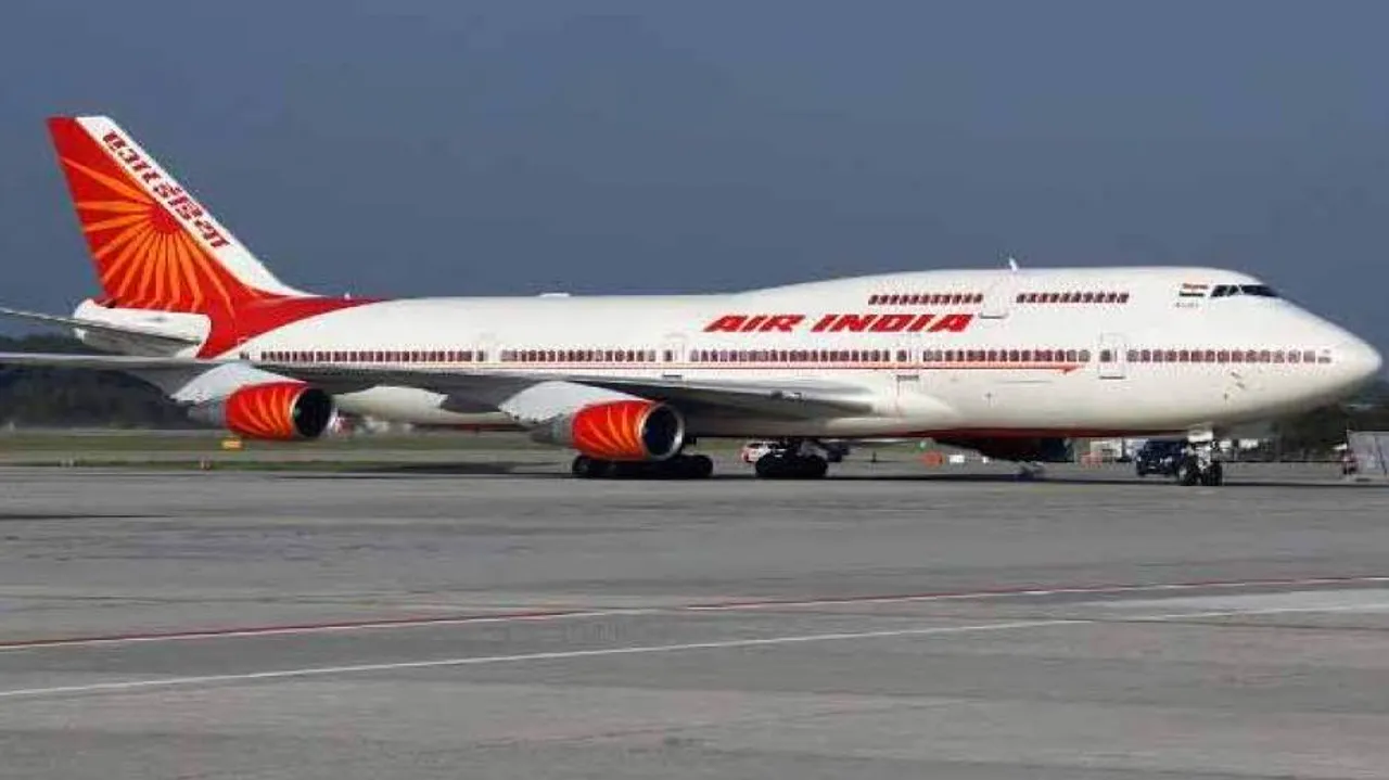 Air India inducts aircraft with Gandhiji's logo