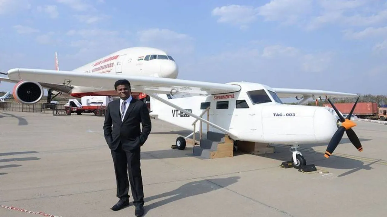 Aircraft built on terrace in Mumbai, ready to soar