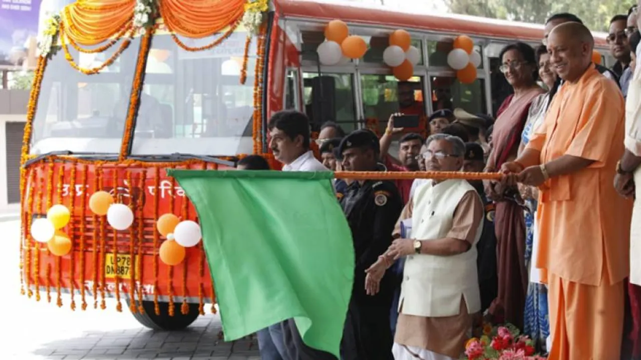 CM Yogi Adityanath inaugurates first-of-its-kind hi-tech bus terminal in Lucknow