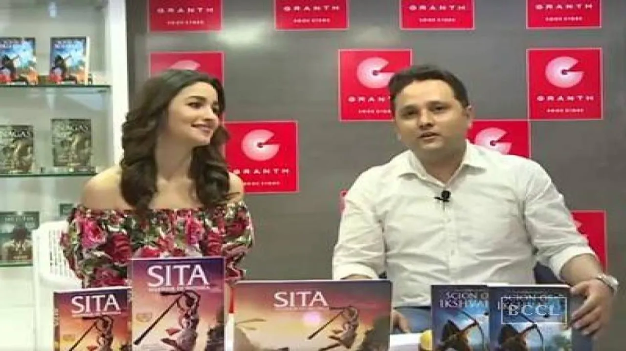 Alia Bhatt launches trailer of Amish Tripathi's upcoming book