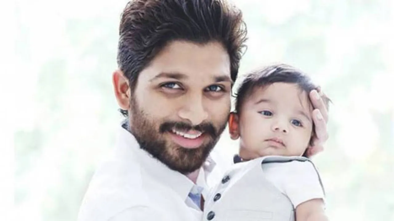 Allu Arjun's picture with daughter goes viral