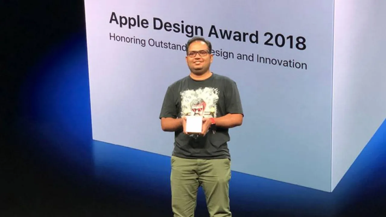 Chennai-based developer's app wins Apple design award